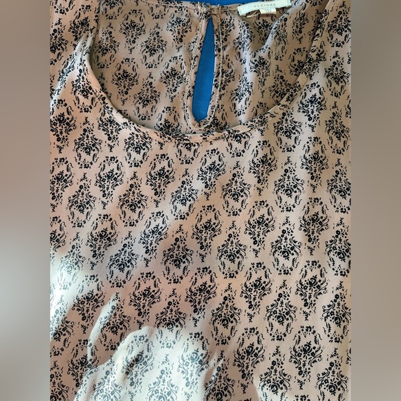 Pleione patterned yellow high-low tank top small - Picture 4 of 5